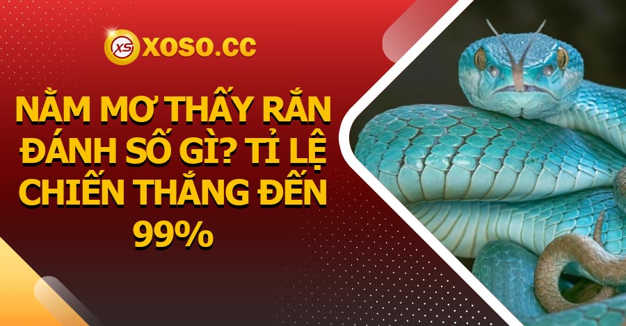 Nằm mơ thấy rắn đánh số gì? Tỉ lệ chiến thắng đến 99% 6 Nằm mơ thấy rắn đánh số gì? Tỉ lệ chiến thắng đến 99%