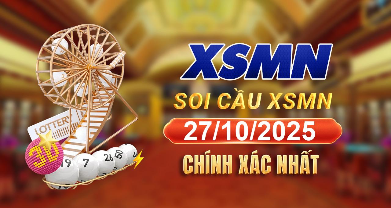 soi cau kq xsmn 27 10 2025